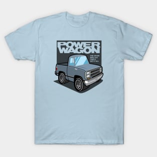 Frost Blue Metallic - Power Wagon (1980) T-Shirt